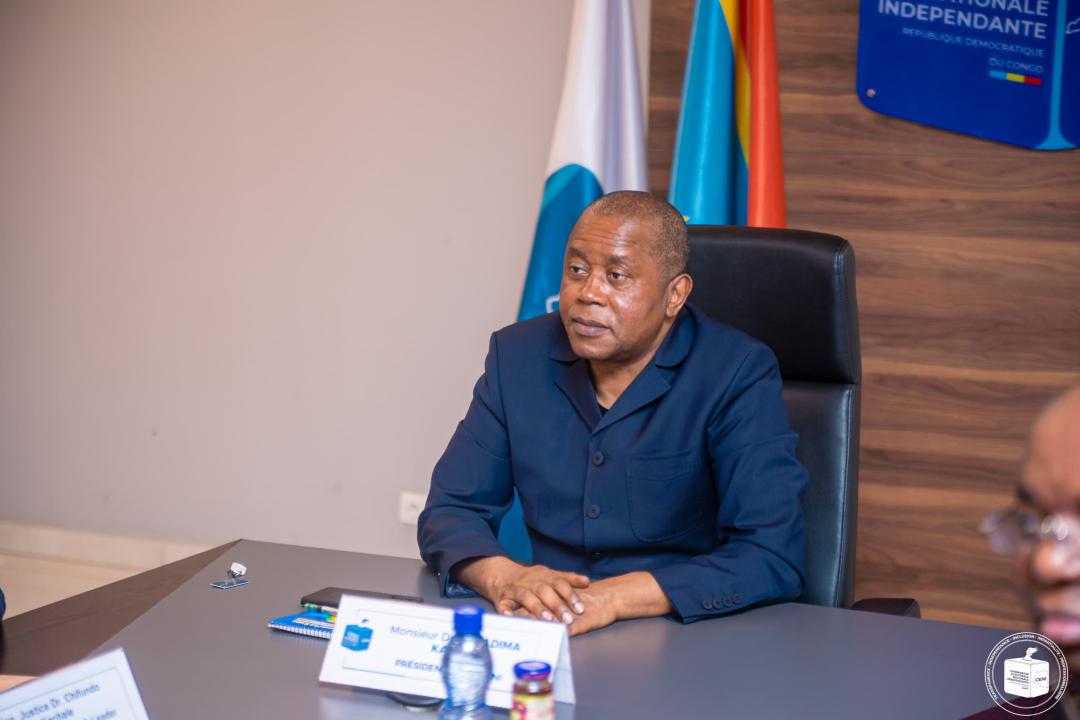 Le Président de la CENI,Denis KADIMA KAZADI