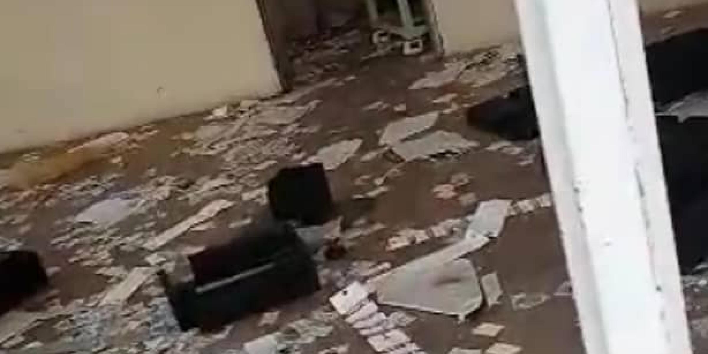 Destruction de l'antenne d'Uvira