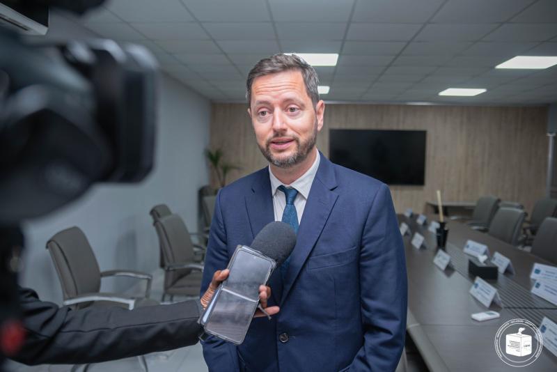 Vincent RINGENBERG de la Direction Démocratie et Observation électorale du Service Européen pour l'Action Extérieure (SEAE).