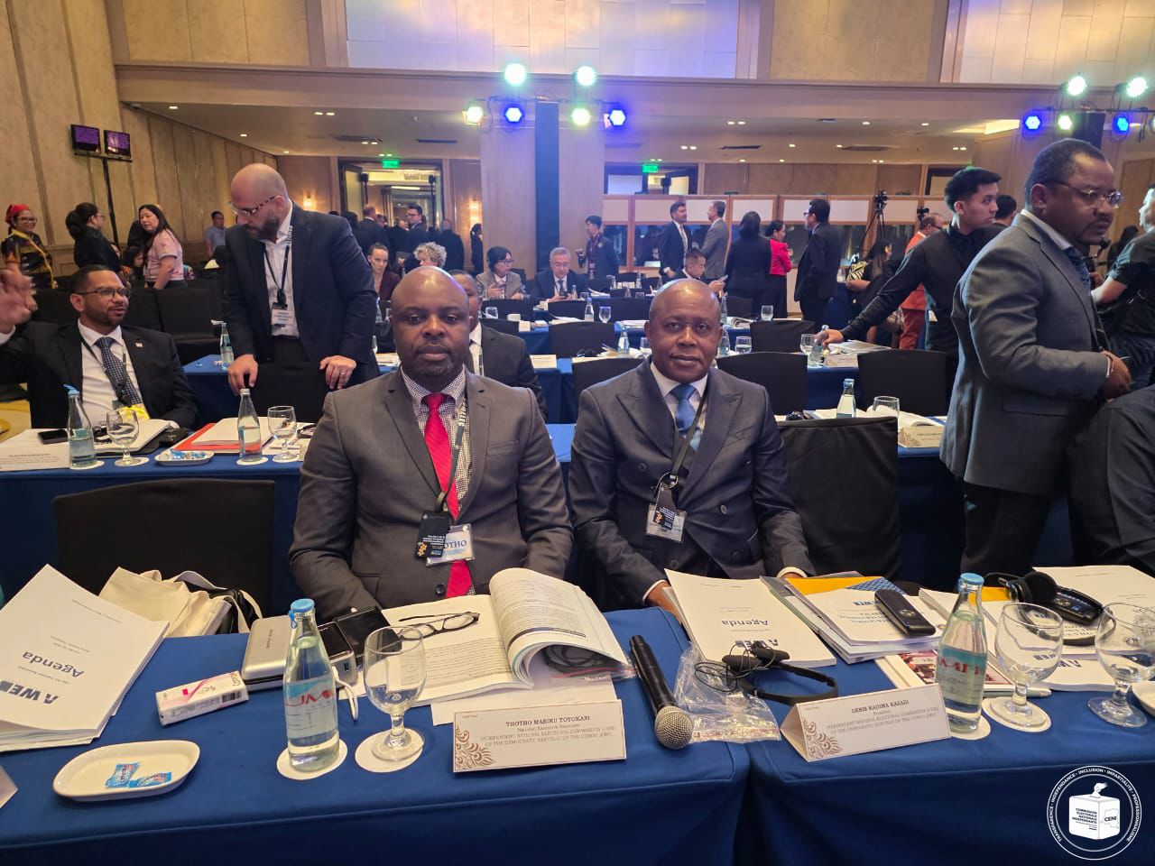 Denis KADIMA et le SEN Mabiku