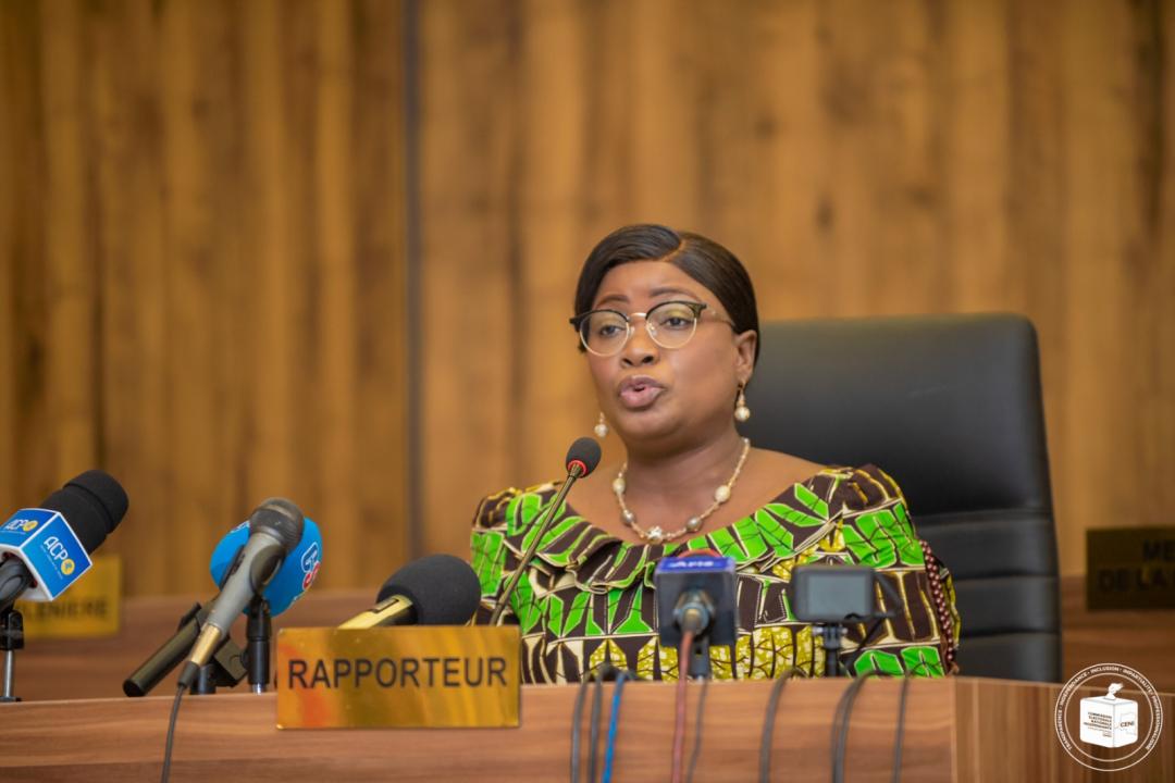 Mme Patricia NSEYA MULELA, Rapporteur de la CENI