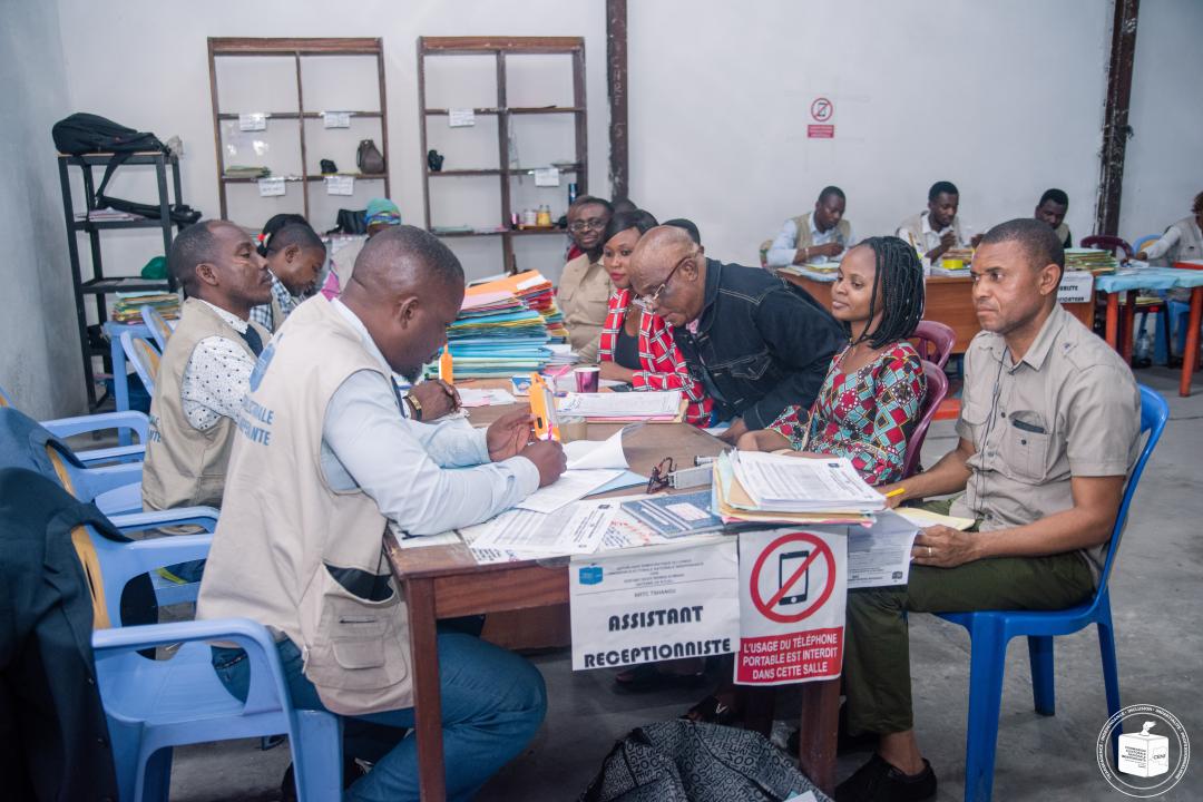La CENI annonce la fin de la prorogation de l’opération de dépôts et traitement des candidatures pour l’élection des députés nationaux ce dimanche 23 juillet 2023 a 16h30