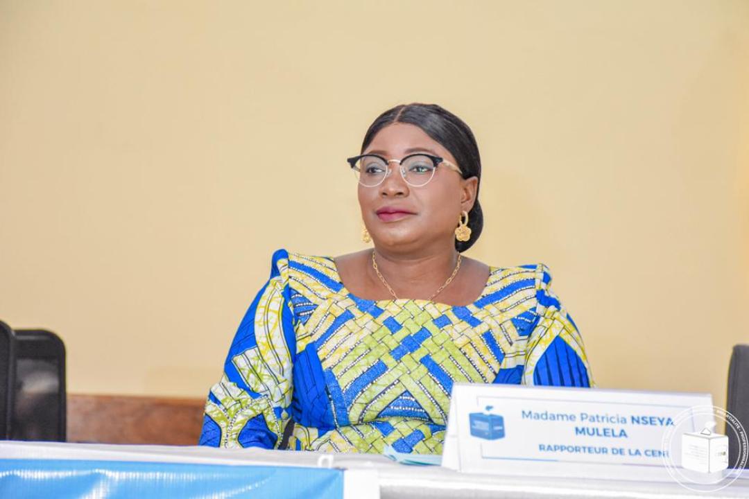 Rapporteur de la CENI, Patricia Nseya Mulela