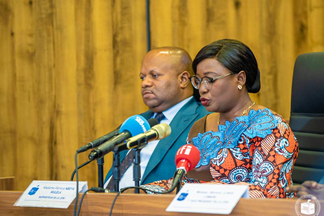 Mme Patricia NSEYA MULELA, Rapporteur de la CENI