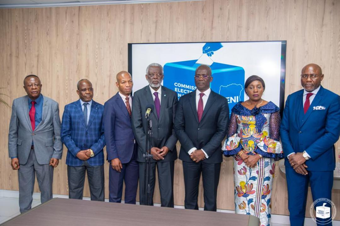 Quelques cadres du regroupement politique CODE