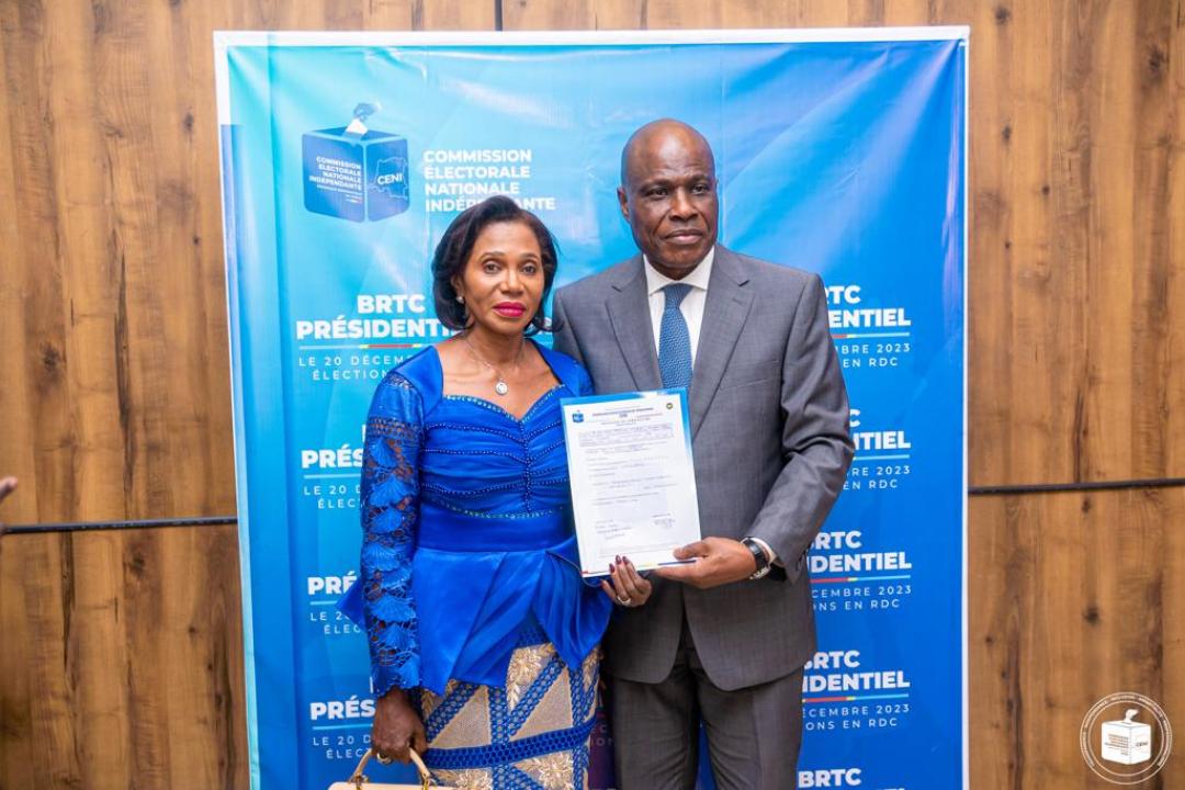 Le candidat président Martin Fayulu