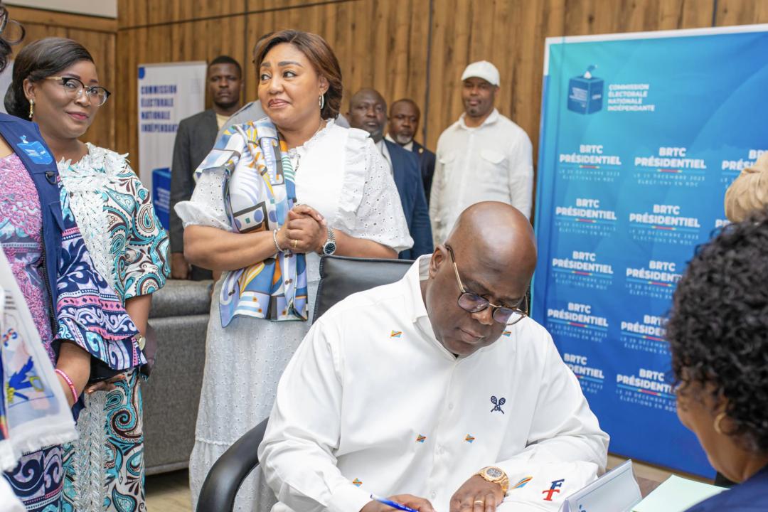Président Félix Tshisekedi, candidat pour un 2e mandat 
