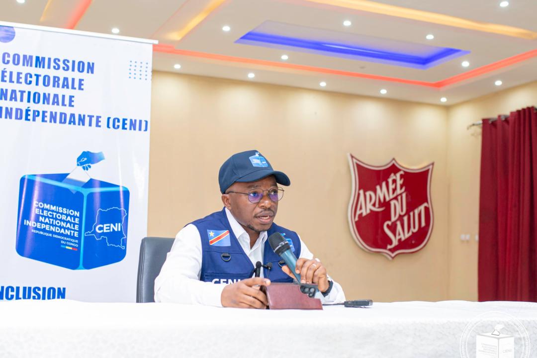 Le rapporteur adjoint de la Ceni, Paul Muhindo
