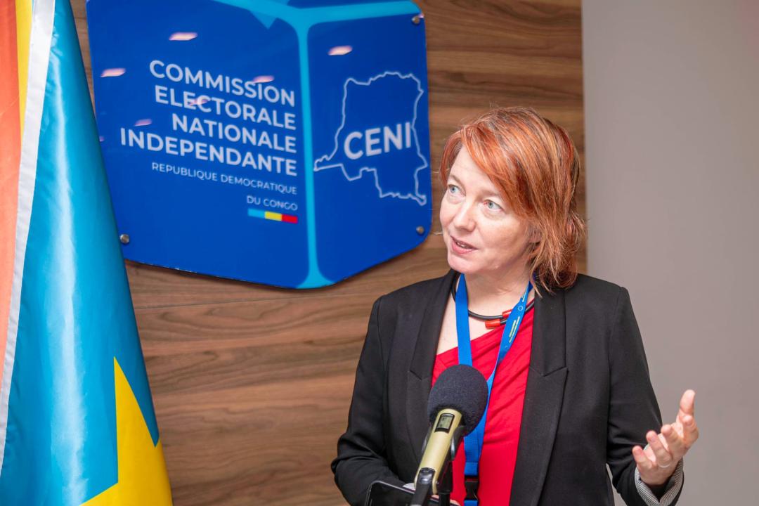 Malin BJÖRK, cheffe de la mission d’observation électorale de l’Union européenne 