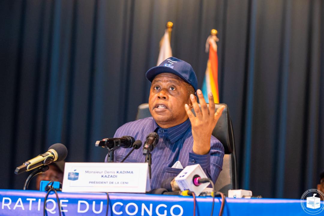Le Président de la CENI, Denis Kadima Kazadi
