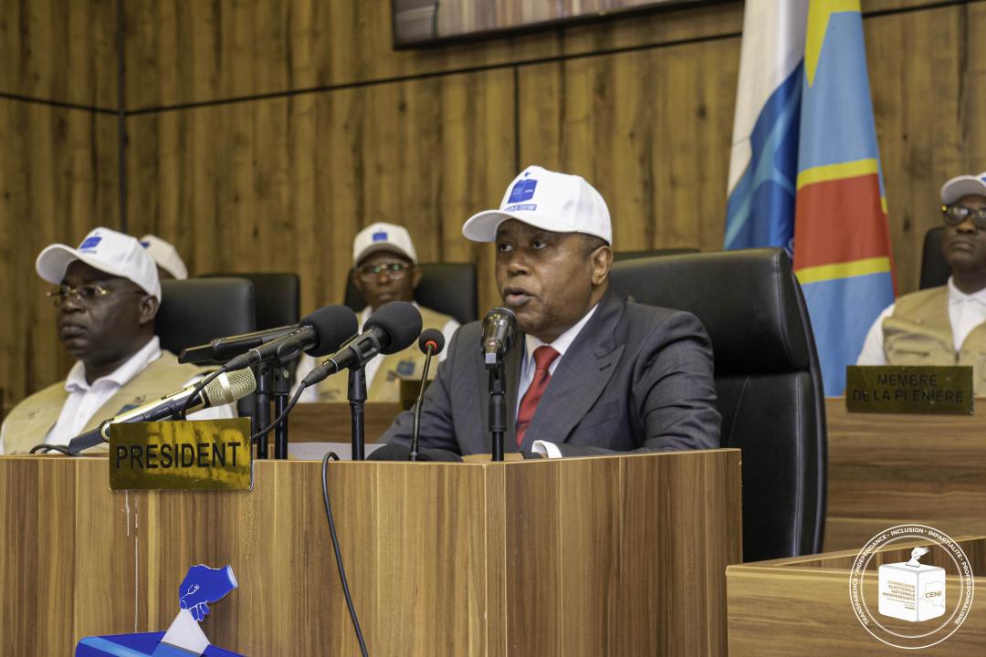 Photo d’archive du Président de la CENI, Denis KADIMA 