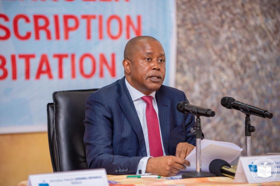 Le Président de la CENI, Denis Kadima Kazadi 