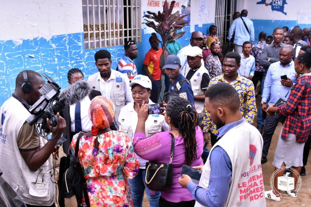 Une photo d’archive de Rapporteur de la CENI, Patricia NSEYA