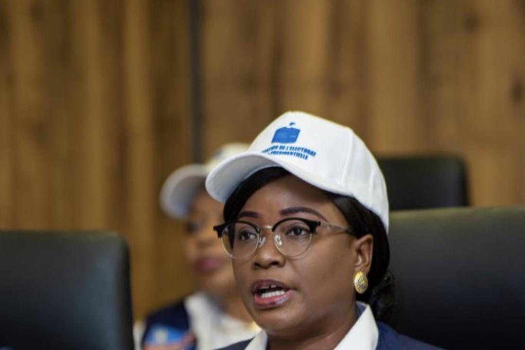 Une photo d’archive du Rapporteur de la CENI, Mme Patricia NSEYA