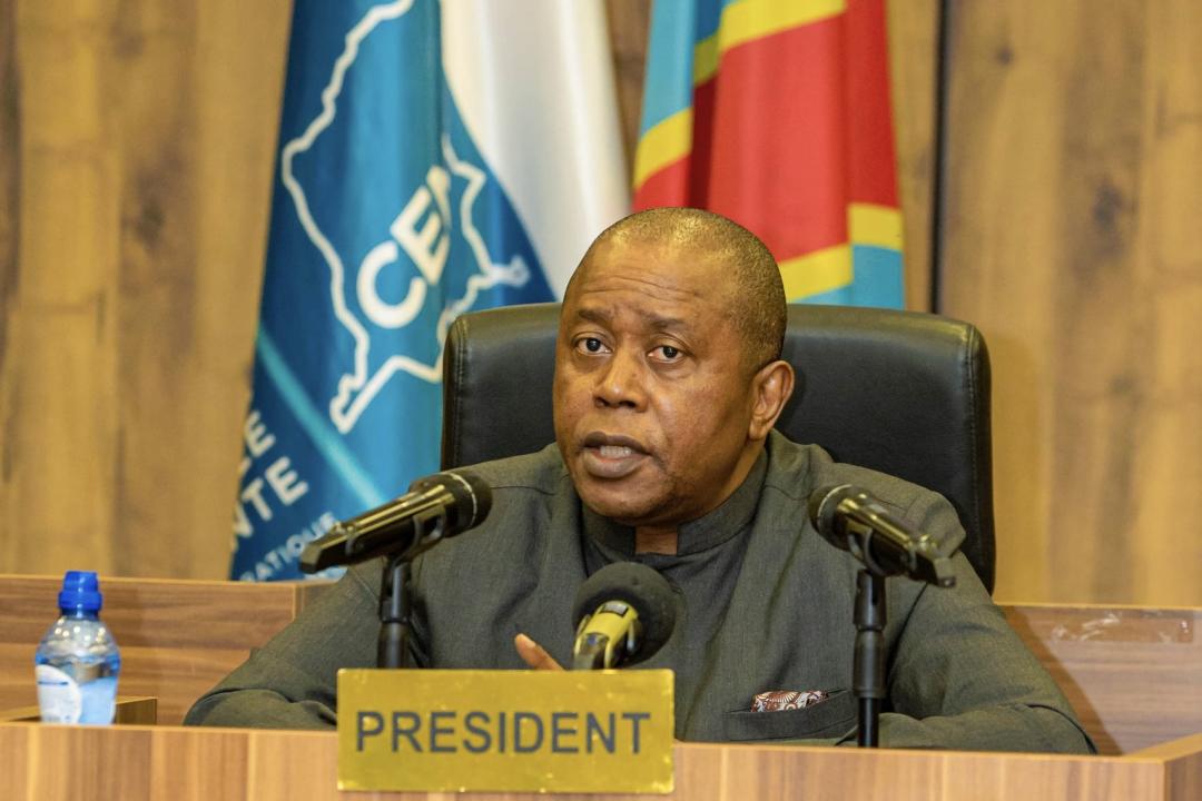 Le Président de la CENI, Denis KADIMA KAZADI