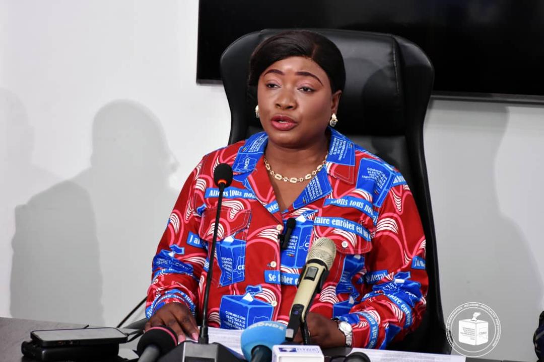 Rapporteur de la CENI, Patricia NSEYA