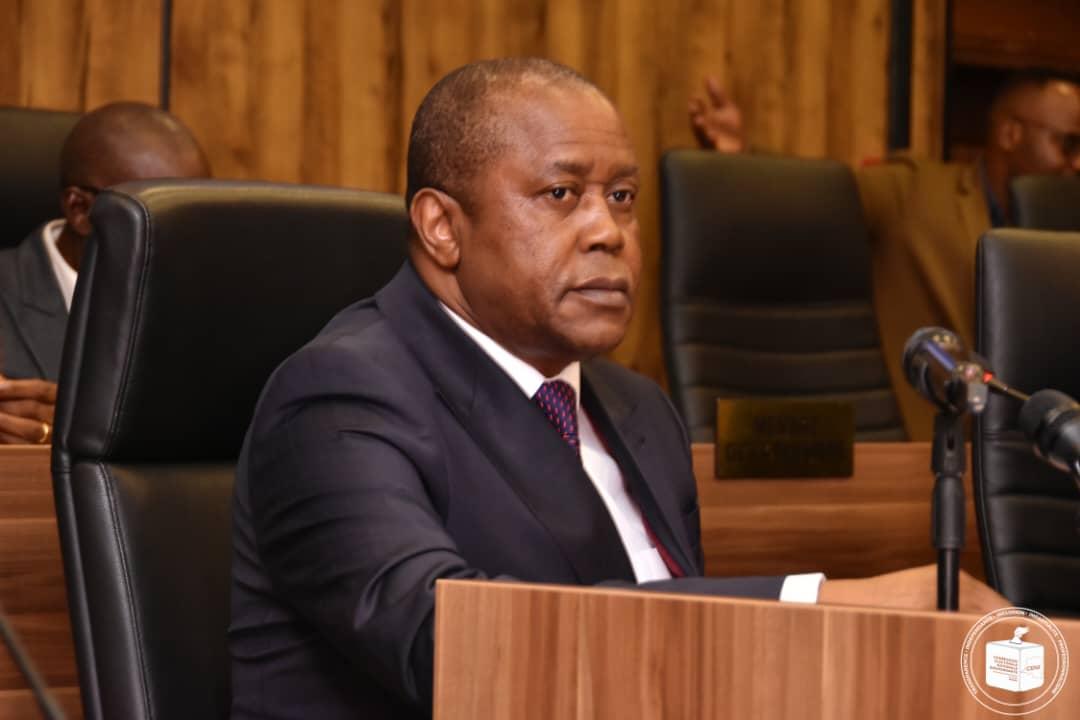 Le Président de la CENI, Denis Kadima