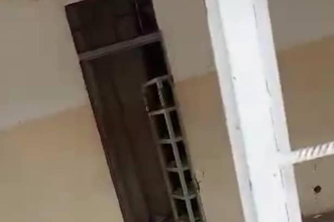 Destruction de l'antenne d'Uvira