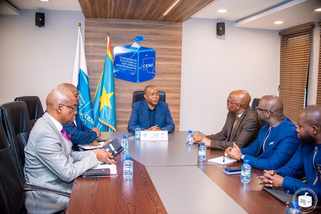 Audience avec la délégation sénégalaise 