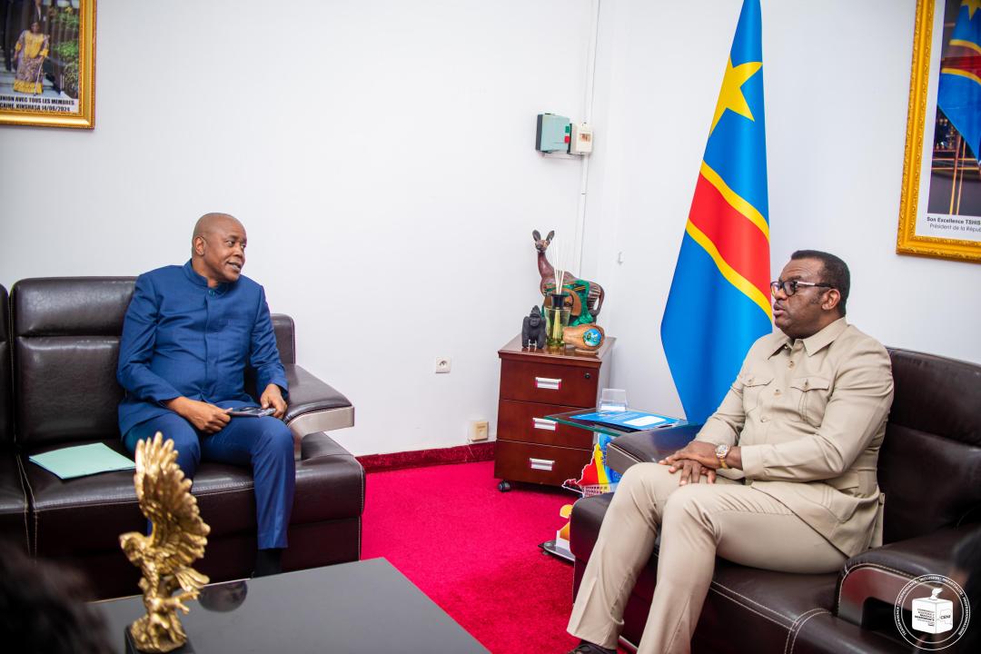 Denis Kadima et Jean Pierre Lihau