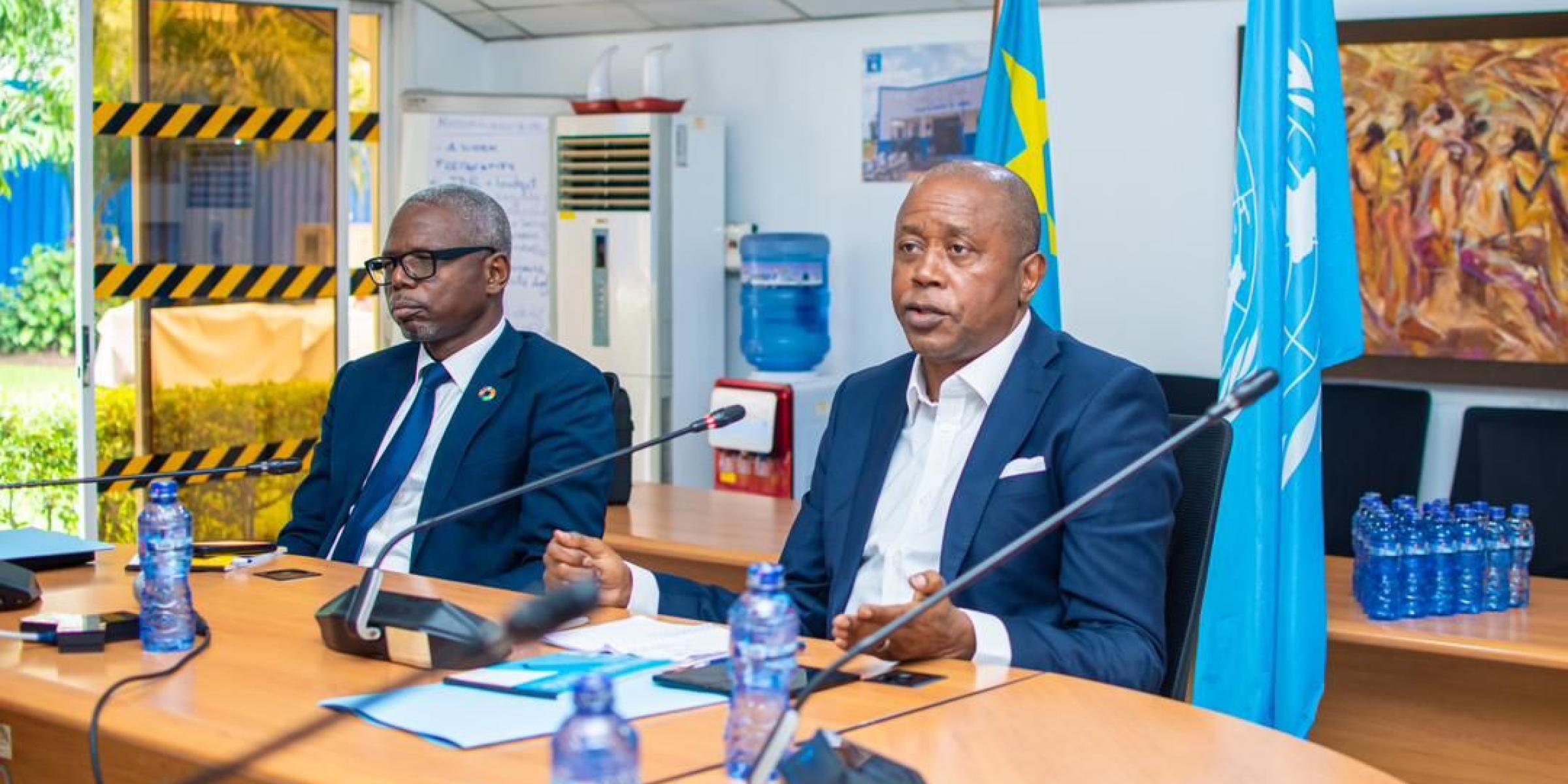 Denis KADIMA et Damie Mama du Pnub