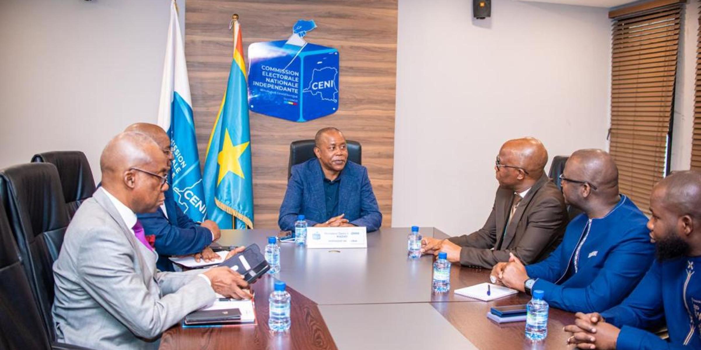 Audience avec la délégation sénégalaise 