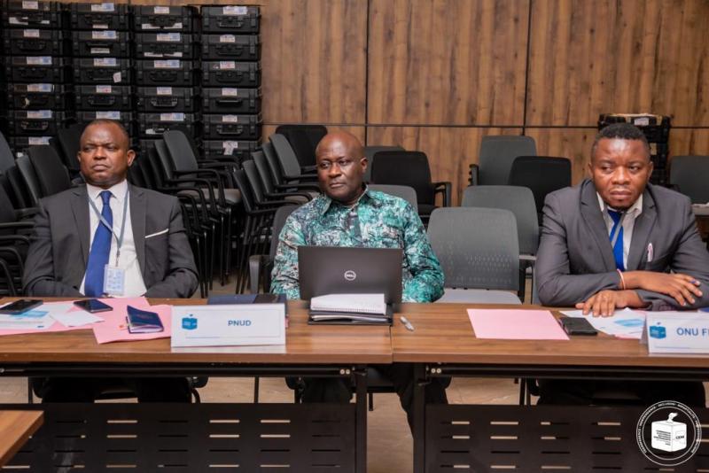 Les partenaires techniques et financiers de la CENI.